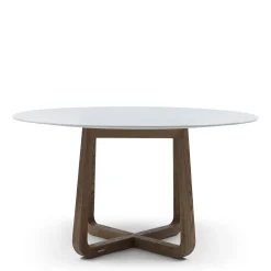 Rivièra Maison Eettafel Casone Marmer Wit Ø140cm
