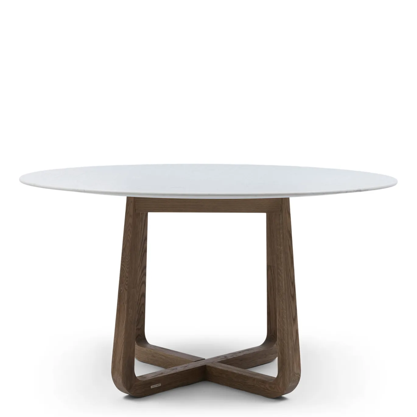 Rivièra Maison Eettafel Casone Marmer Wit Ø140cm