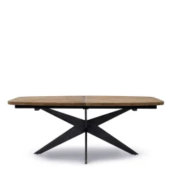 Rivièra Maison Eettafel Falcon Crest Ovaal Uitschuifbaar Naturel