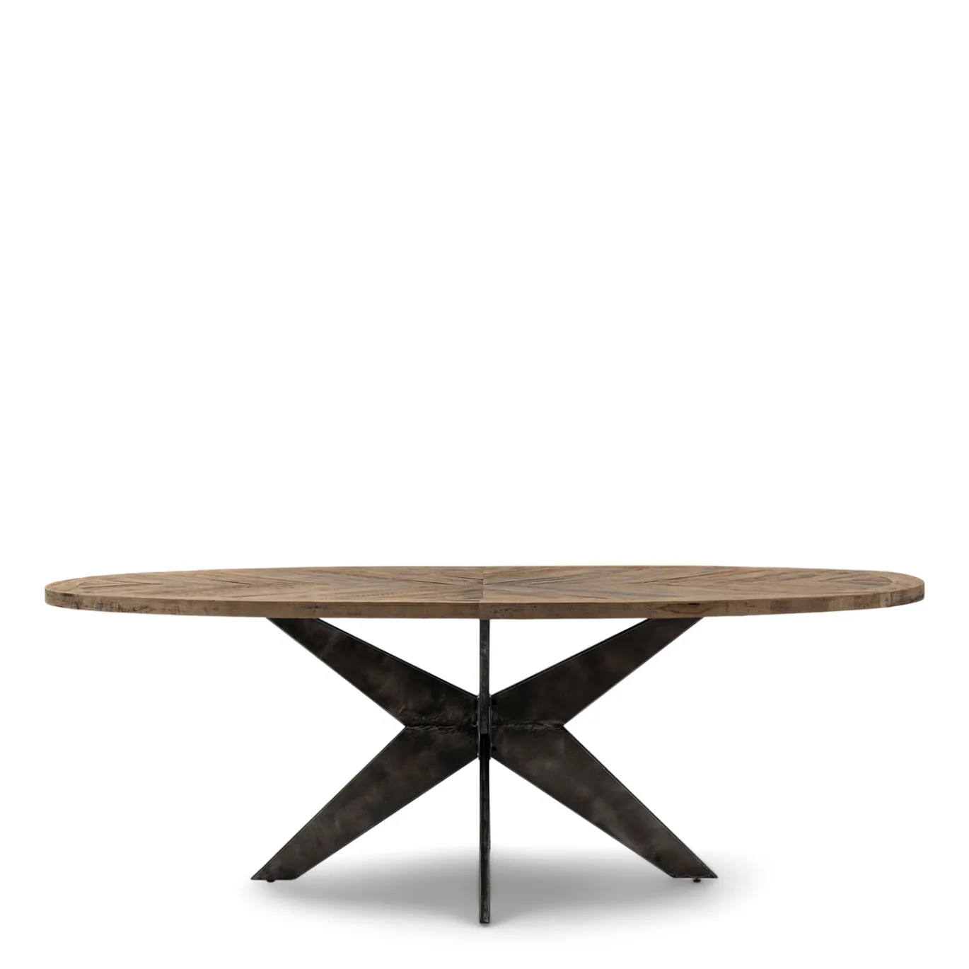 Rivièra Maison Eettafel Falcon Crest Ovaal Eikenhout 230cm