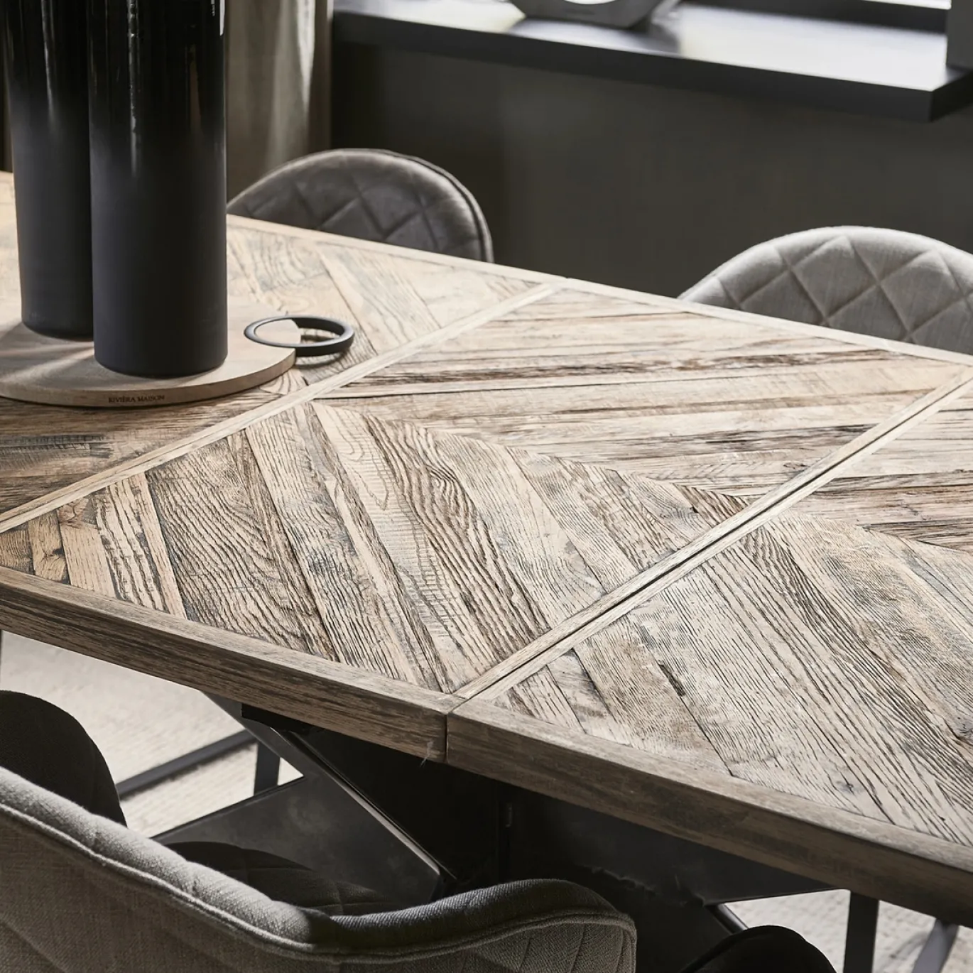 Rivièra Maison Eettafel Falcon Crest Uitschuifbaar 220/320cm