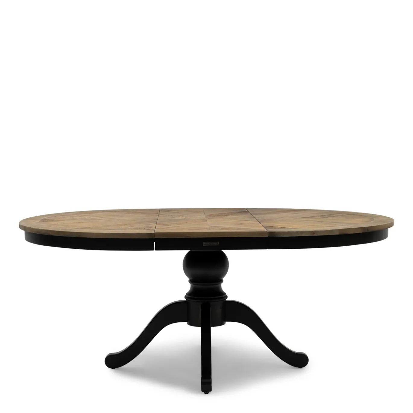 Rivièra Maison Eettafel Le Marais Bruin/Zwart Uitschuifbaar 140/190cm