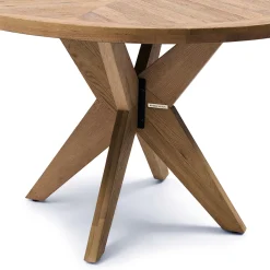 Rivièra Maison Eettafel Portland Ø120cm Naturel