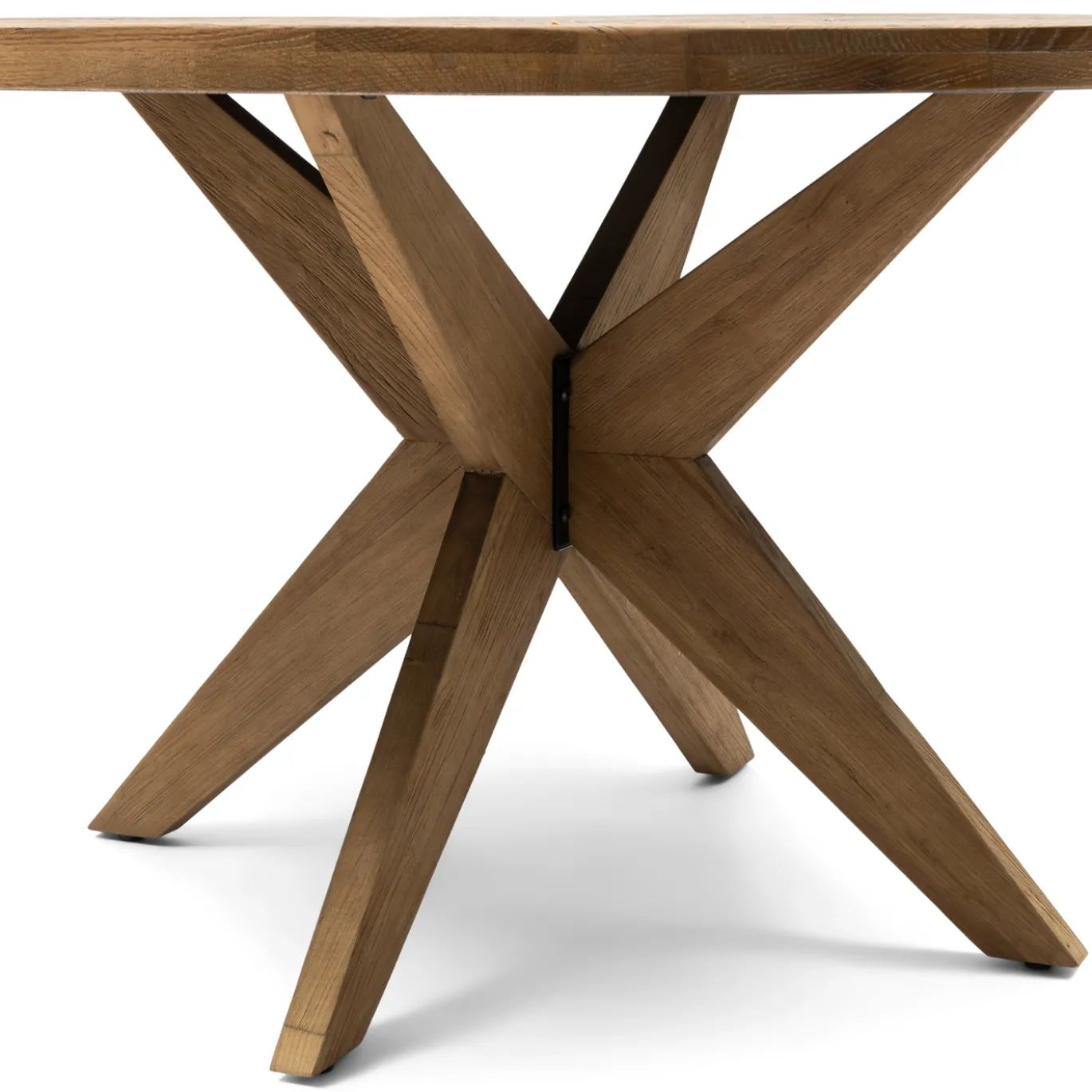 Rivièra Maison Eettafel Portland Eikenhout Ø150cm