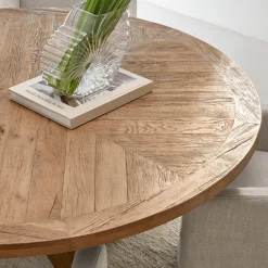 Rivièra Maison Eettafel Portland Eikenhout Ø150cm