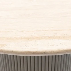 Rivièra Maison Eettafel Villanova Travertin Ø130cm