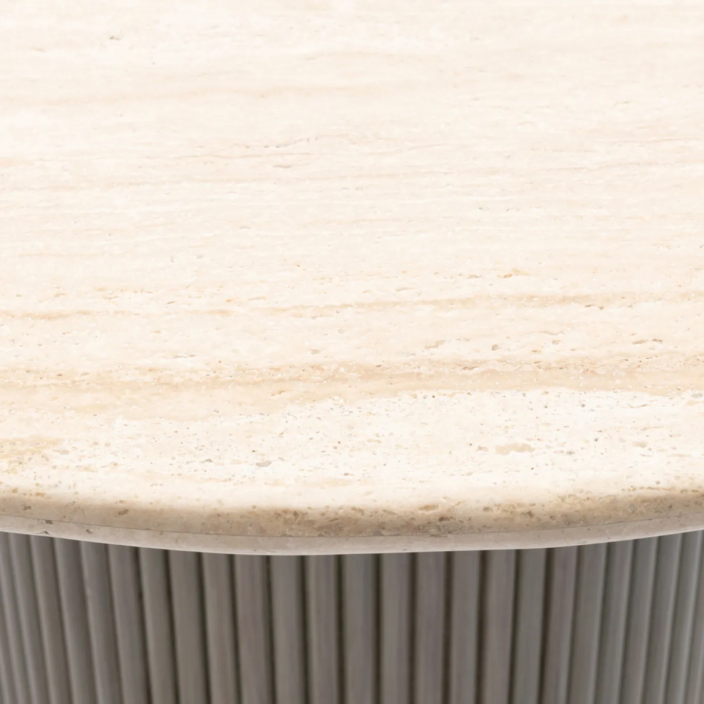 Rivièra Maison Eettafel Villanova Travertin Ø130cm