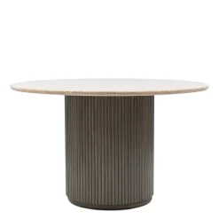 Rivièra Maison Eettafel Villanova Travertin Ø130cm