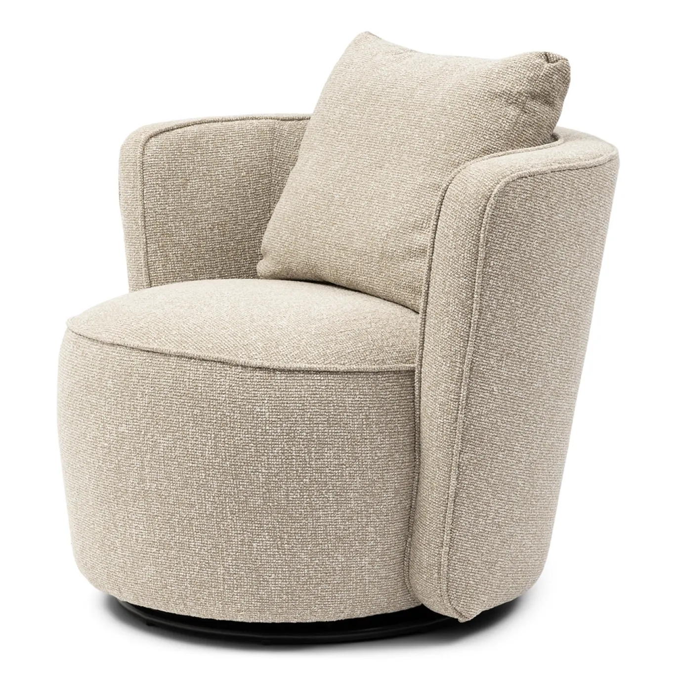 Rivièra Maison Fauteuil Cipriani Swivel AC Dune Sand