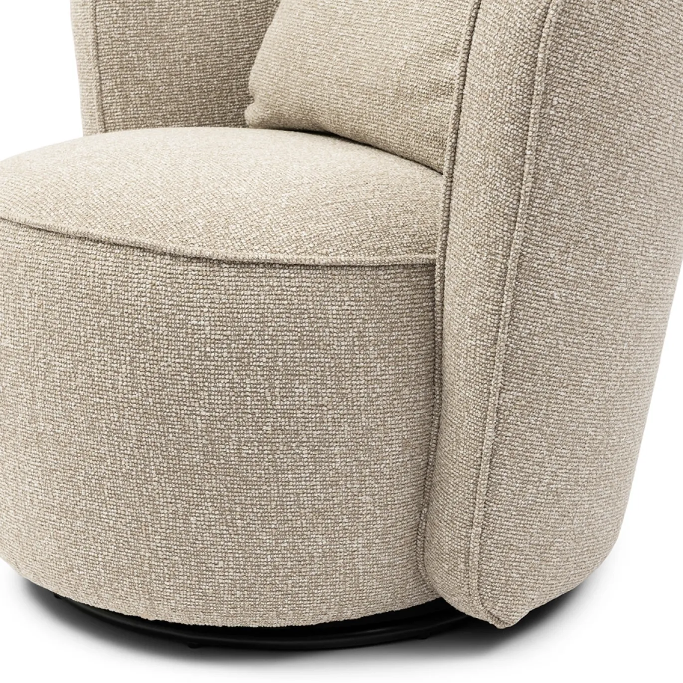 Rivièra Maison Fauteuil Cipriani Swivel AC Dune Sand