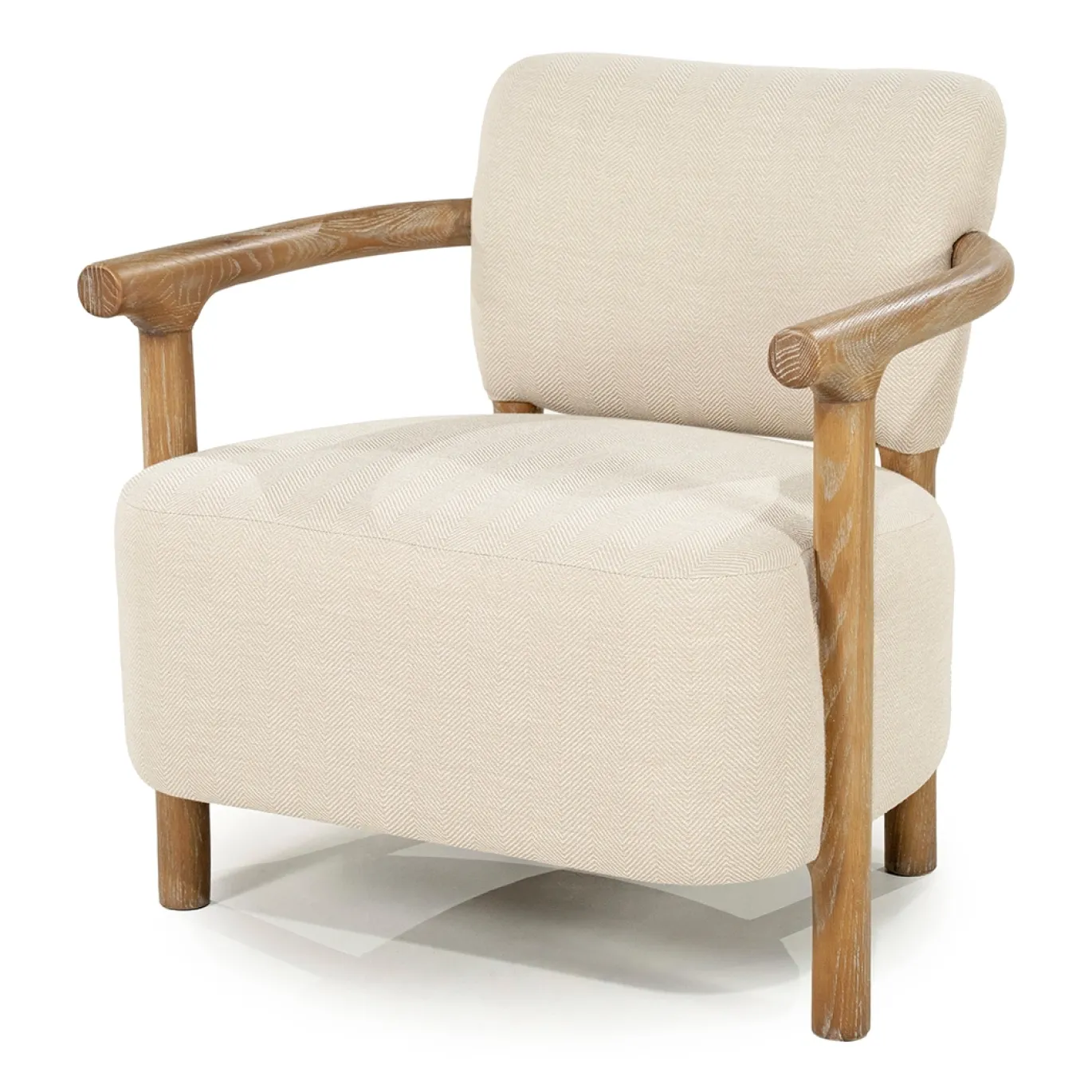 Rivièra Maison Fauteuil Glenn Herringbone Beige