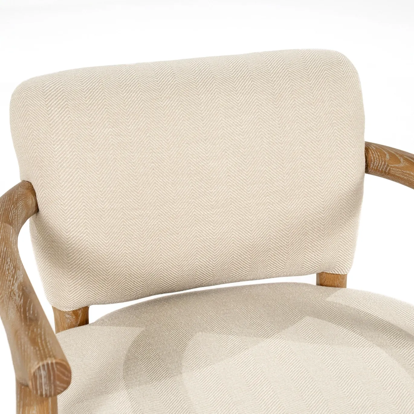 Rivièra Maison Fauteuil Glenn Herringbone Beige