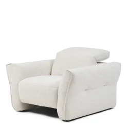 Rivièra Maison Fauteuil Isola Tweed Antiek Wit