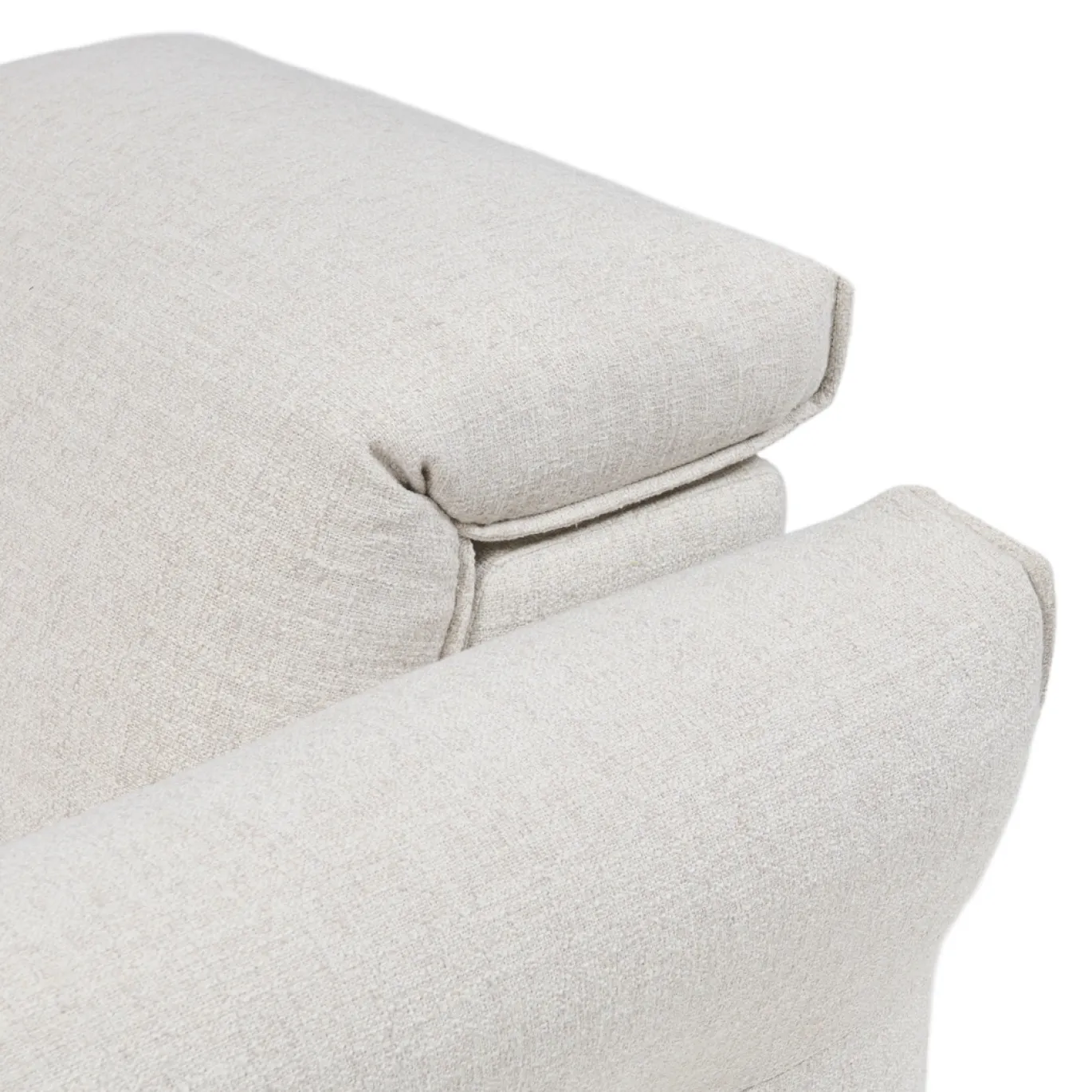 Rivièra Maison Fauteuil Isola Tweed Antiek Wit