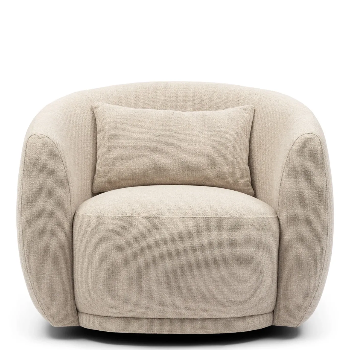 Rivièra Maison Fauteuil Leonardo Draaibaar Chenille Naturel