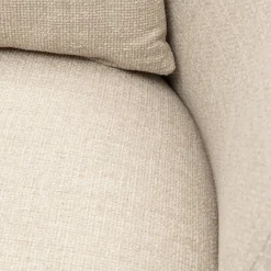 Rivièra Maison Fauteuil Leonardo Draaibaar Chenille Naturel
