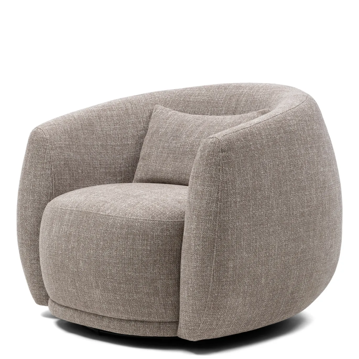 Rivièra Maison Fauteuil Leonardo Draaibaar Chenille Taupe