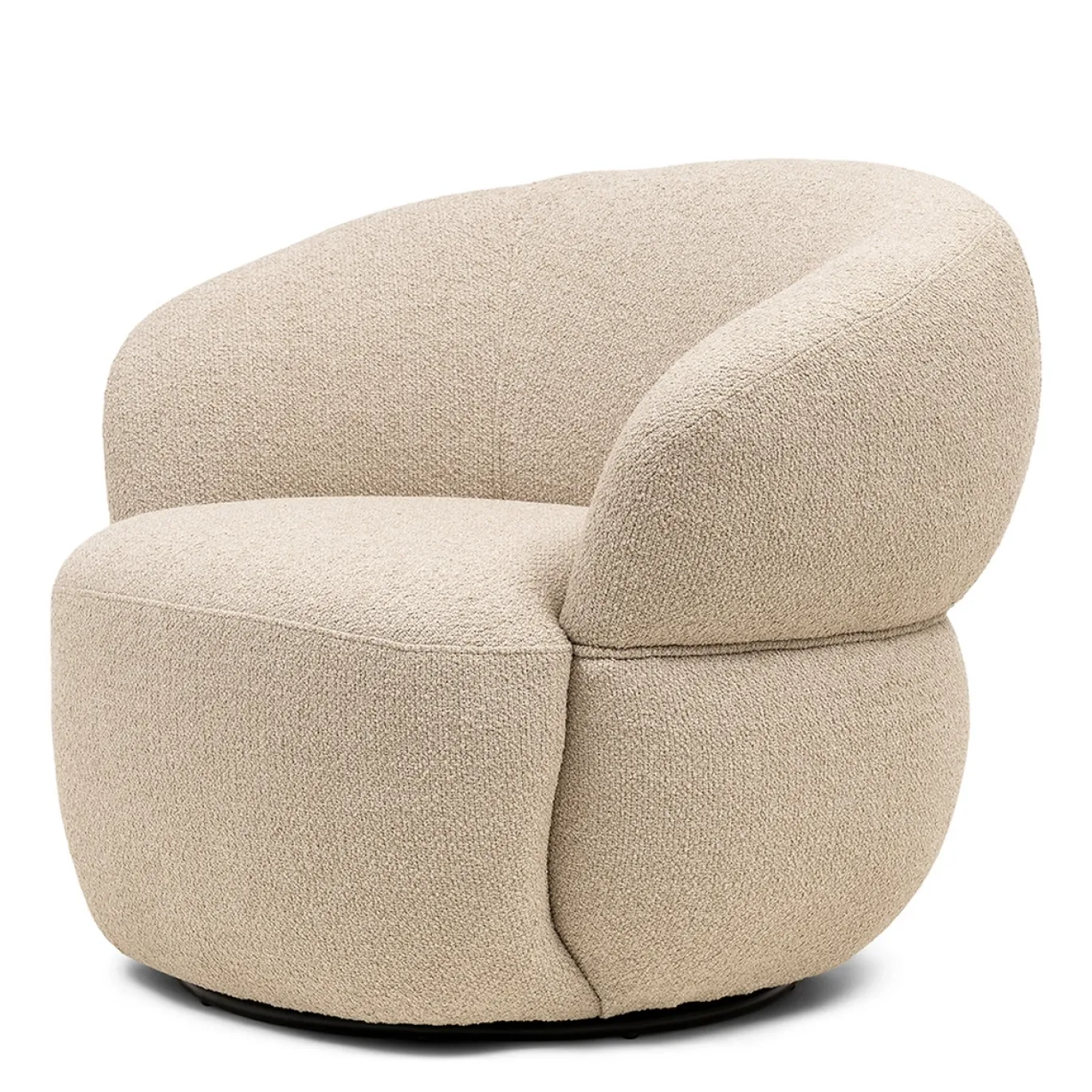 Rivièra Maison Fauteuil San Remo Swivel AC Naturel/grijs