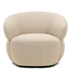 Rivièra Maison Fauteuil San Remo Swivel AC Naturel/grijs