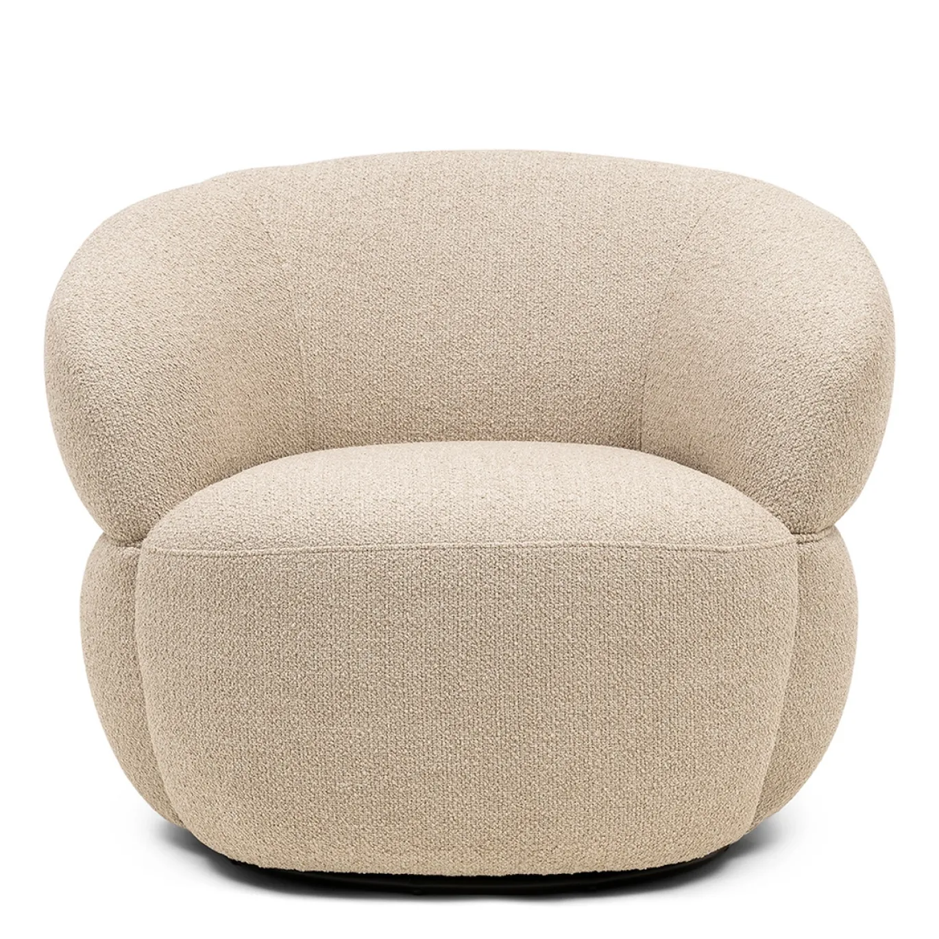 Rivièra Maison Fauteuil San Remo Swivel AC Naturel/grijs