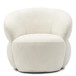Rivièra Maison Fauteuil San Remo Bouclé Wit