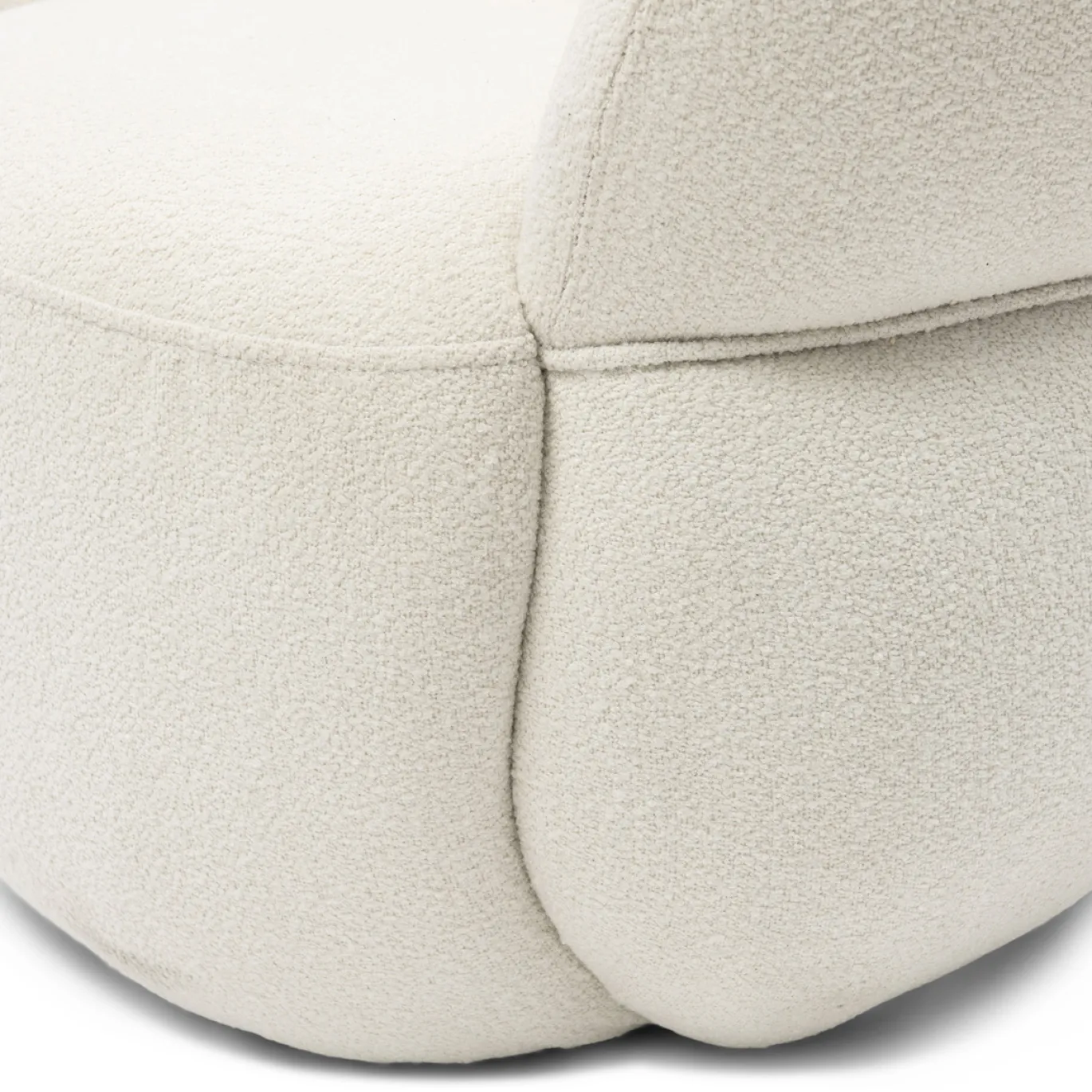 Rivièra Maison Fauteuil San Remo Bouclé Wit
