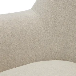Rivièra Maison Fauteuil The Jill Draaibaar Linnen Naturel