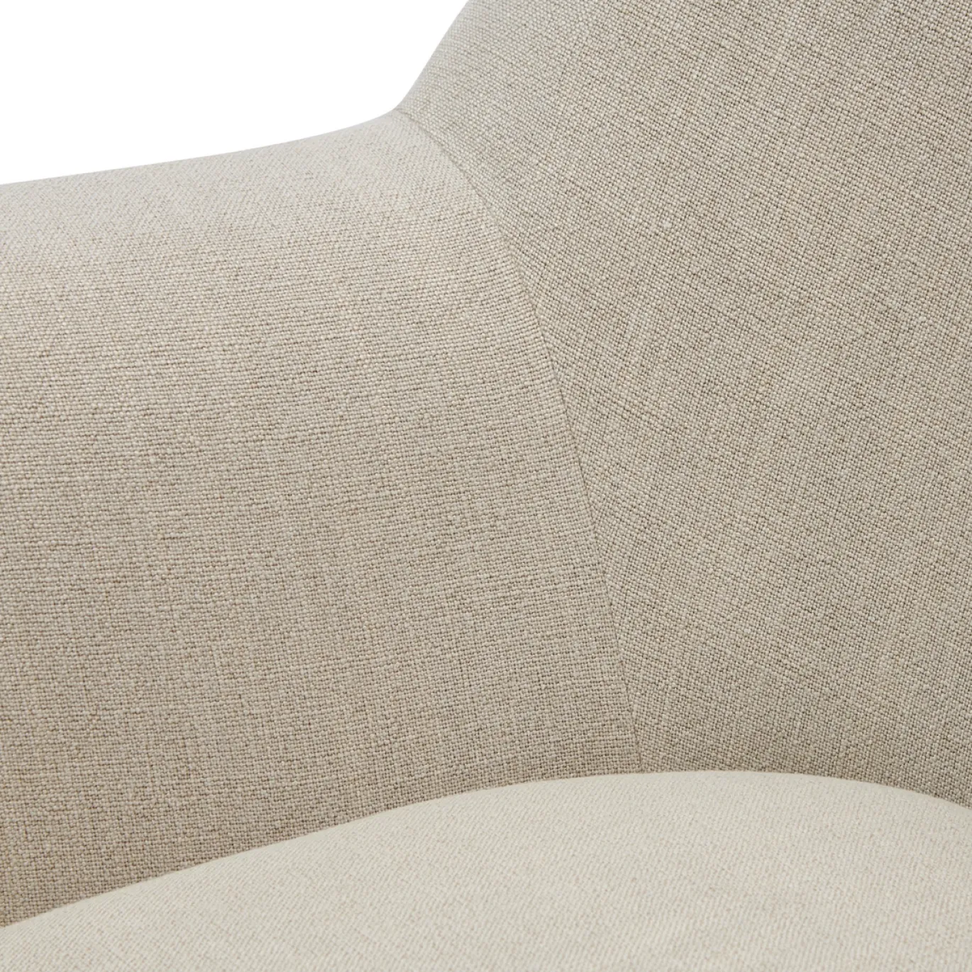 Rivièra Maison Fauteuil The Jill Draaibaar Linnen Naturel