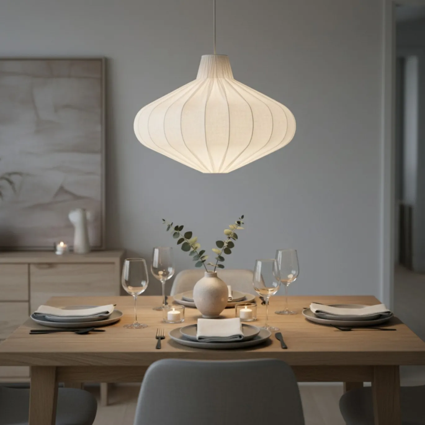 Rivièra Maison Hanglamp Monreale Wit