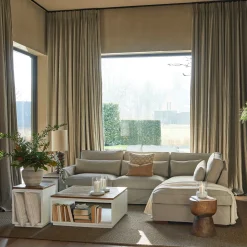 Rivièra Maison Hoekbank Brompton Rechts Beige