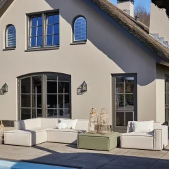 Rivièra Maison Hoekelement Bellagio Outdoor CL Links Taupe