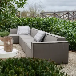 Rivièra Maison Hoekelement Bellagio Outdoor CL Links Taupe