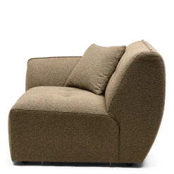 Rivièra Maison Hoekelement Lugano Arm Links Bouclé Classic Bruin