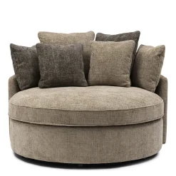 Rivièra Maison Kussen Carmin Daybed Set van 3 Donkergrijs