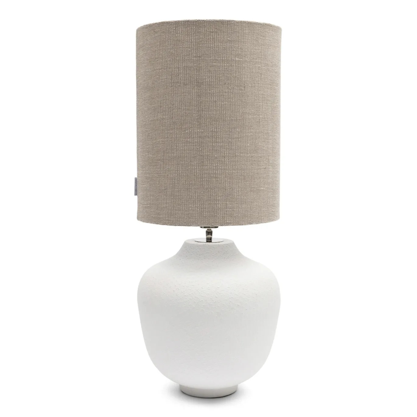 Rivièra Maison Lampenkap Linnen Cilinder Beige 30x40cm