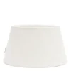 Rivièra Maison Lampenkap Taper Linnen Wit 38x21cm