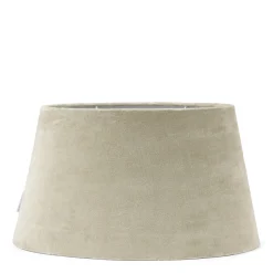 Rivièra Maison Lampenkap Velvet Ovaal Greige 45x26cm