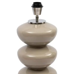 Rivièra Maison Lampvoet Beaugrand flax XL Taupe
