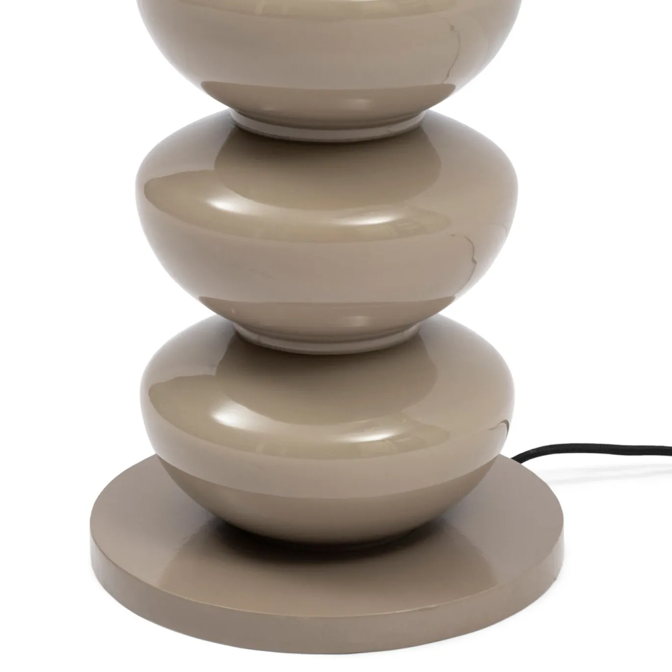 Rivièra Maison Lampvoet Beaugrand flax XL Taupe