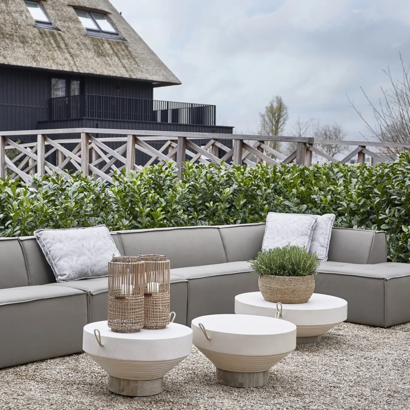 Rivièra Maison Lantaarn Rustic Rattan Webbing
