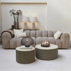 Rivièra Maison Loungebank Vicenza XL Taupe