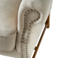 Rivièra Maison Oorfauteuil Franklin Park Linnen Naturel
