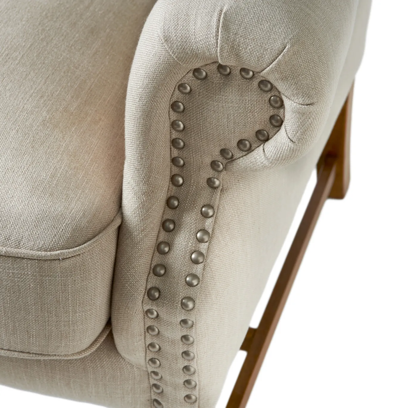 Rivièra Maison Oorfauteuil Franklin Park Linnen Naturel