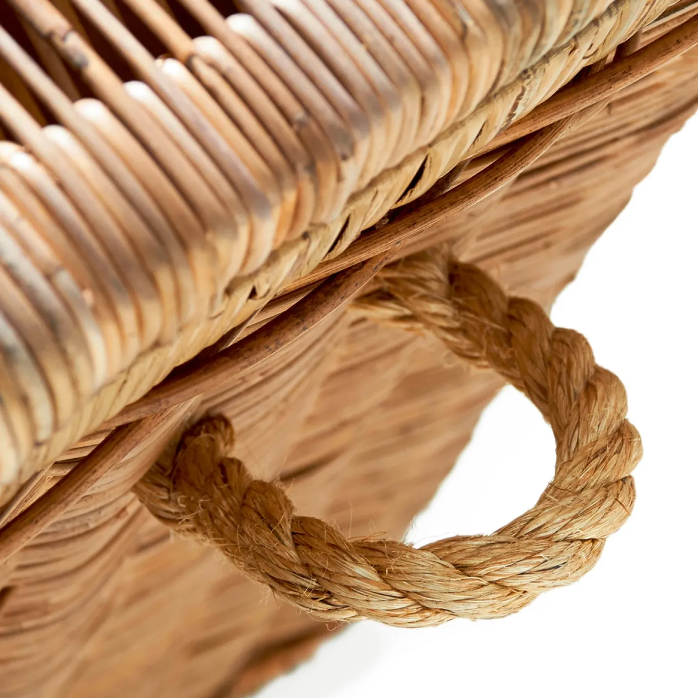 Rivièra Maison Opbergmand Cobblers Laag Rotan 90cm