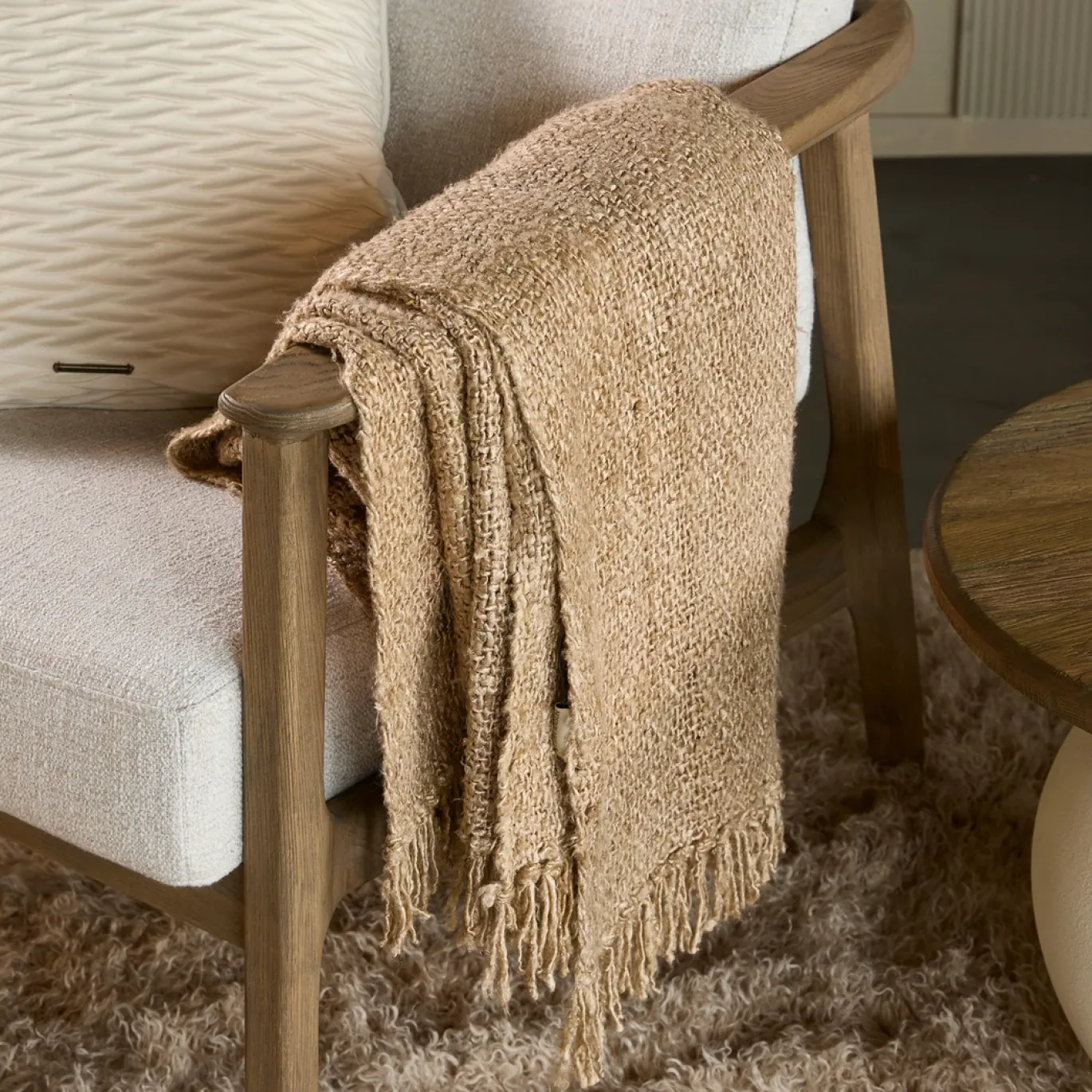 Rivièra Maison Plaid Elviena 170x130cm