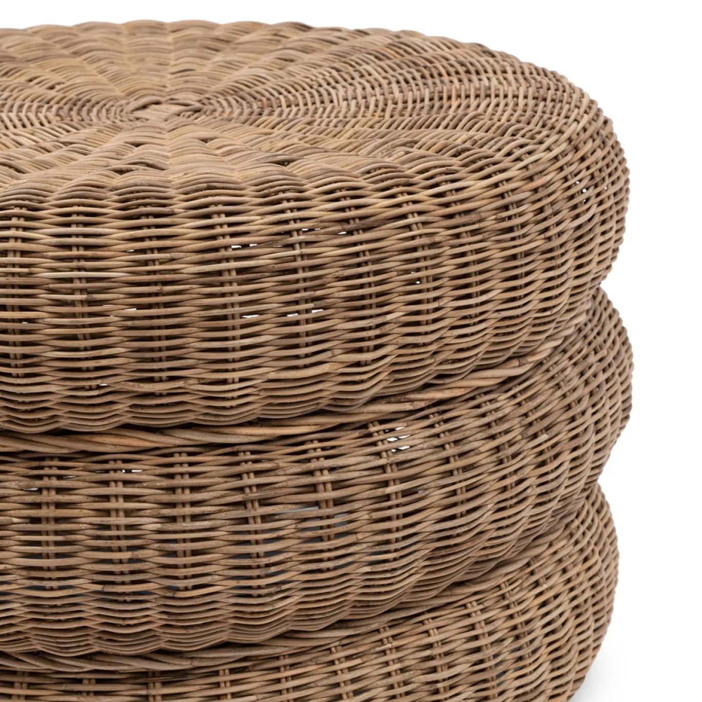 Rivièra Maison Poef Macaron Rotan
