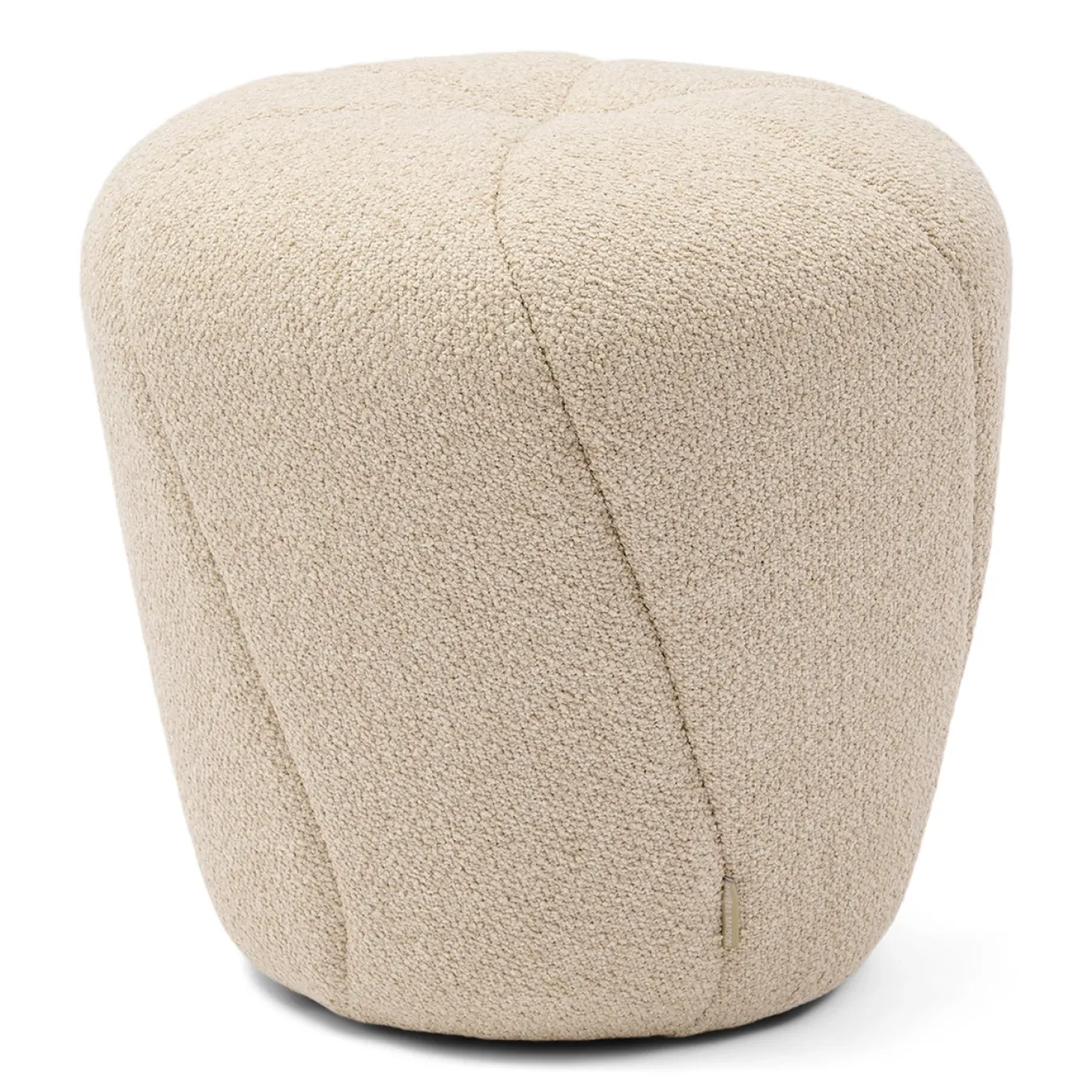 Rivièra Maison Poef Perruche Bouclé Naturel Grijs