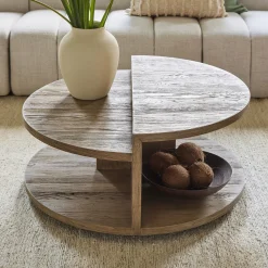 Rivièra Maison Salontafel Del Rey Eikenhout Ø90cm
