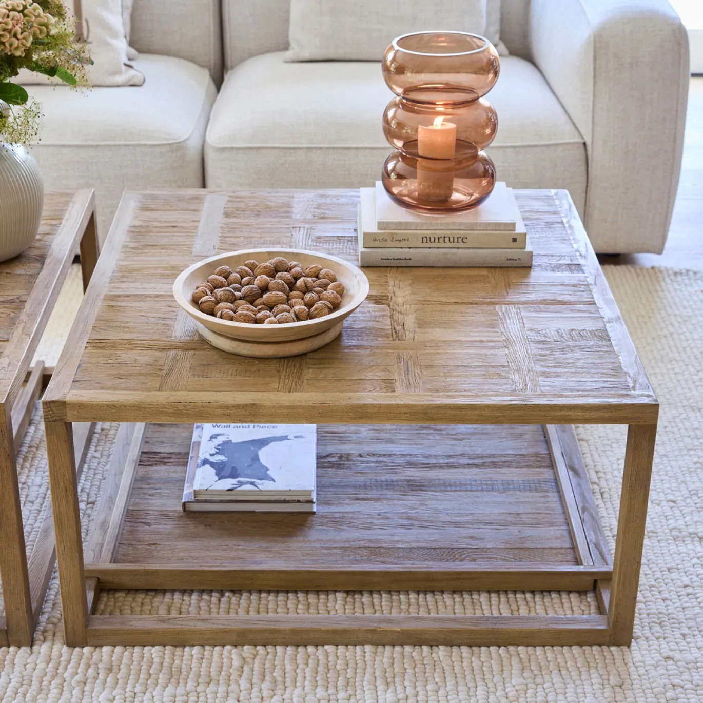 Rivièra Maison Salontafel Fraser Island Eikenhout 90x90