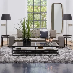 Rivièra Maison Salontafel Graydon Glas 180cm